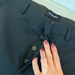 The Kooples Black Men's Wool Trousers with Button Fly